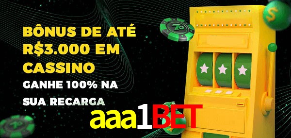 aaa1bet melhor bônus de depósito